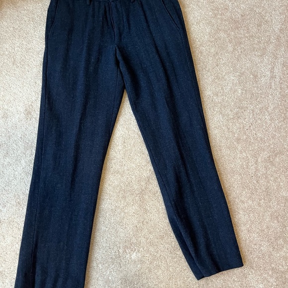 MENS JCREW U.K. LTD BEDFORD WOOL PANTS - Picture 10 of 15